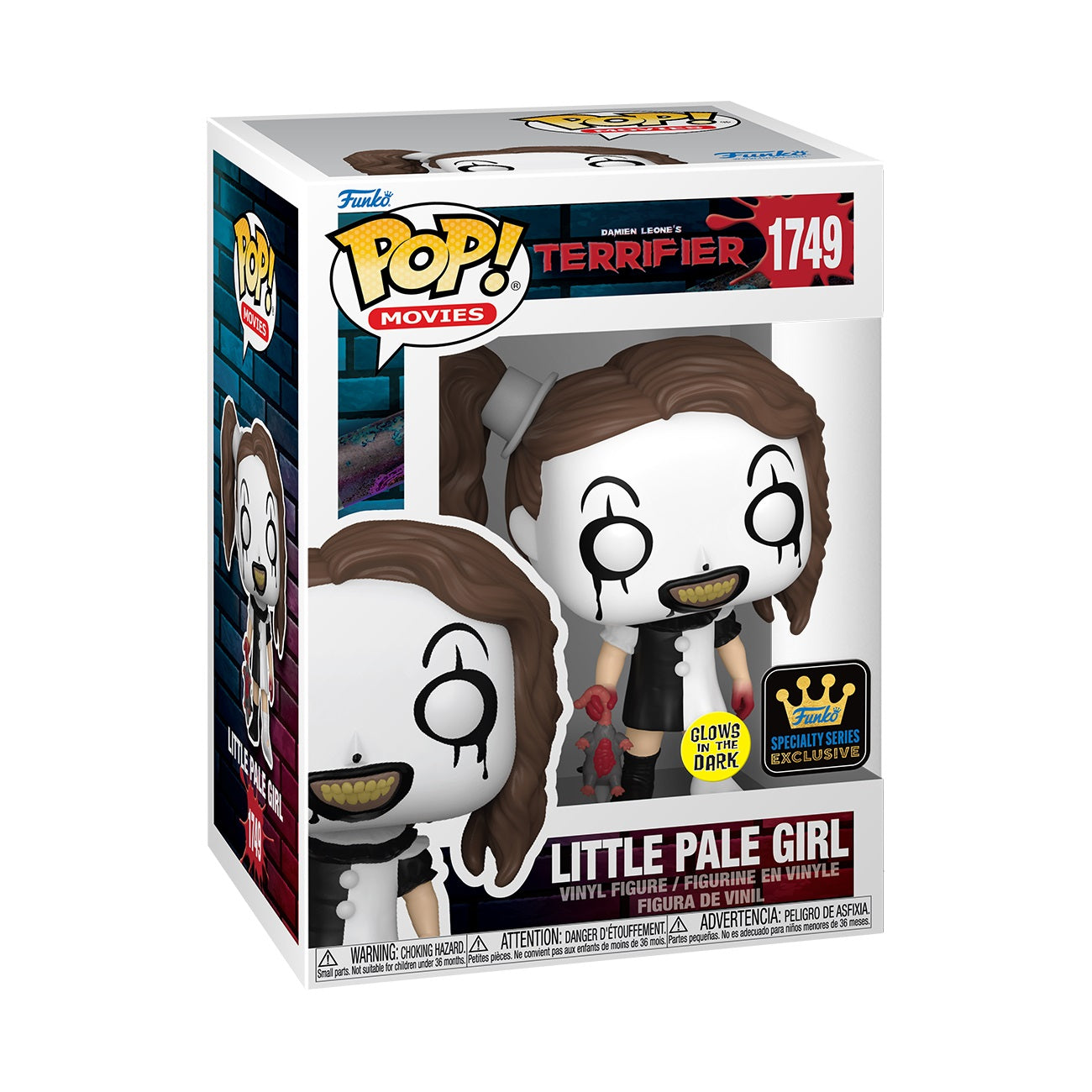 Funko Pop! Movies: Terrifier - Little Pale Girl (Glow in the Dark)