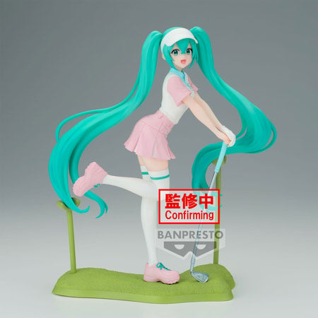 Hatsune Miku - Holiday Memories - GOLF Statue 20cm