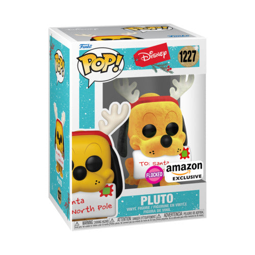 Funko Pop! Disney: Holiday - Pluto (Flocked) - Special Edition