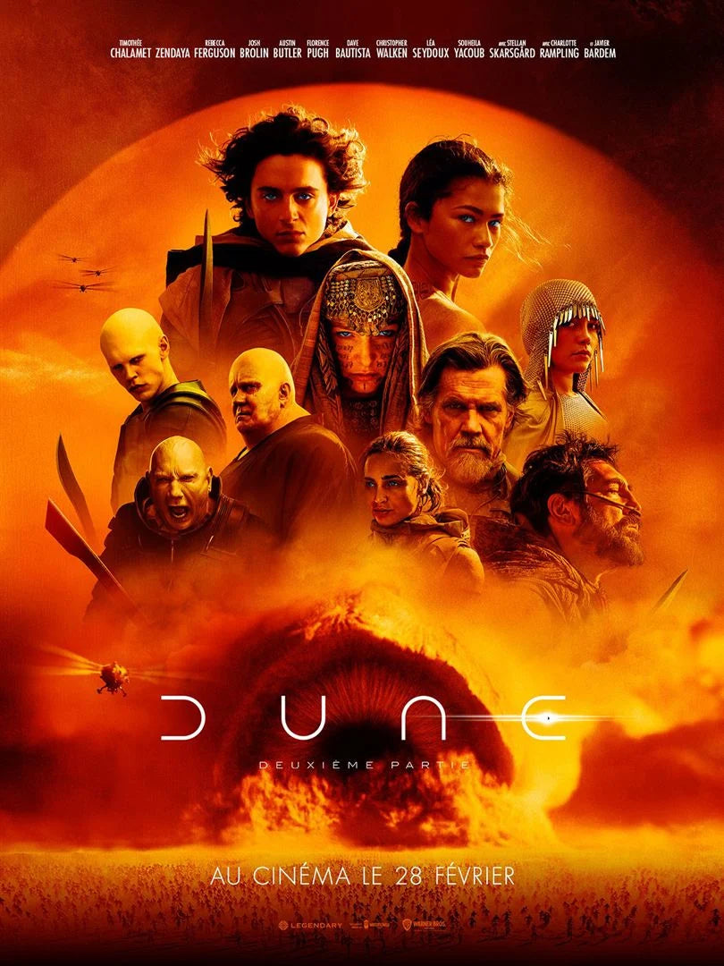 Dune deuxième partie [DVD/Blu-ray/4K UHD à la location]