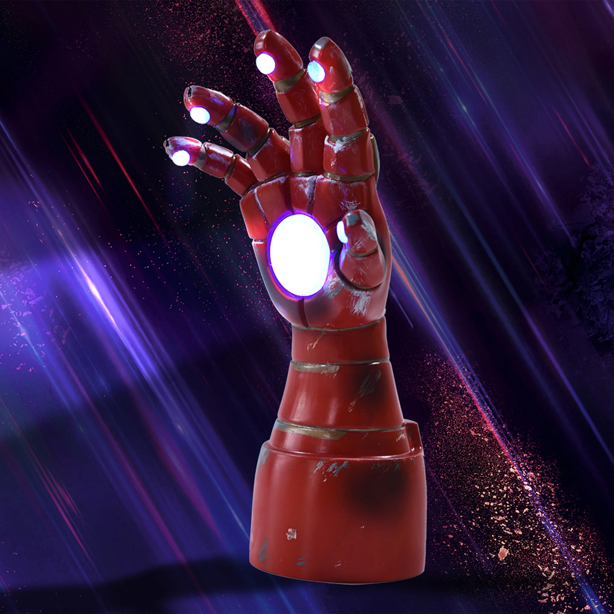 UKON!C - Marvel - Lampe de bureau 3D gantlet Iron Man