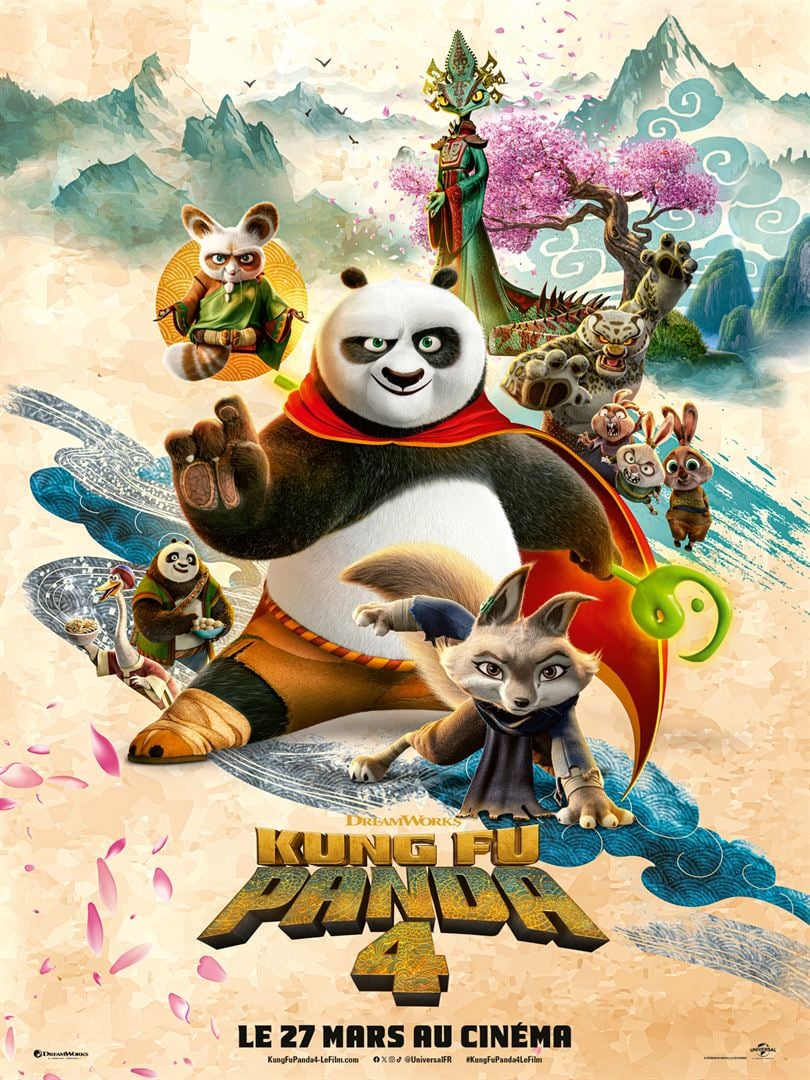 Kung Fu Panda 4 [DVD/ Blu-ray à la location]