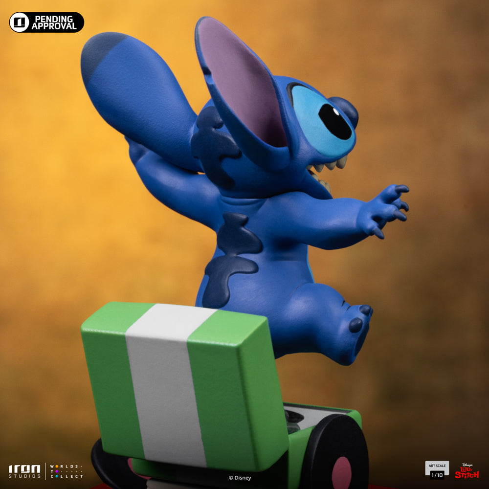 Iron Studios - Art Scale 1/10 - Disney Classics - Stitch King of Rock Statue 17cm