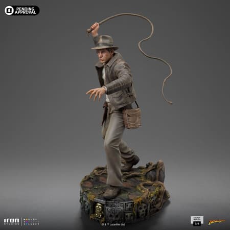 Iron Studios - Legacy Replica 1/4 - Indiana Jones - Indiana Jones Statue 61cm