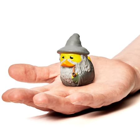 Numskull - Mini TUBBZ Canard de bain - Le Seigneur des anneaux - Gandalf le Gris (Édition baignoire) - 8cm