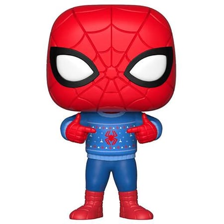 Funko Pop! Marvel: Holiday Spider-Man (with Ugly Sweater)