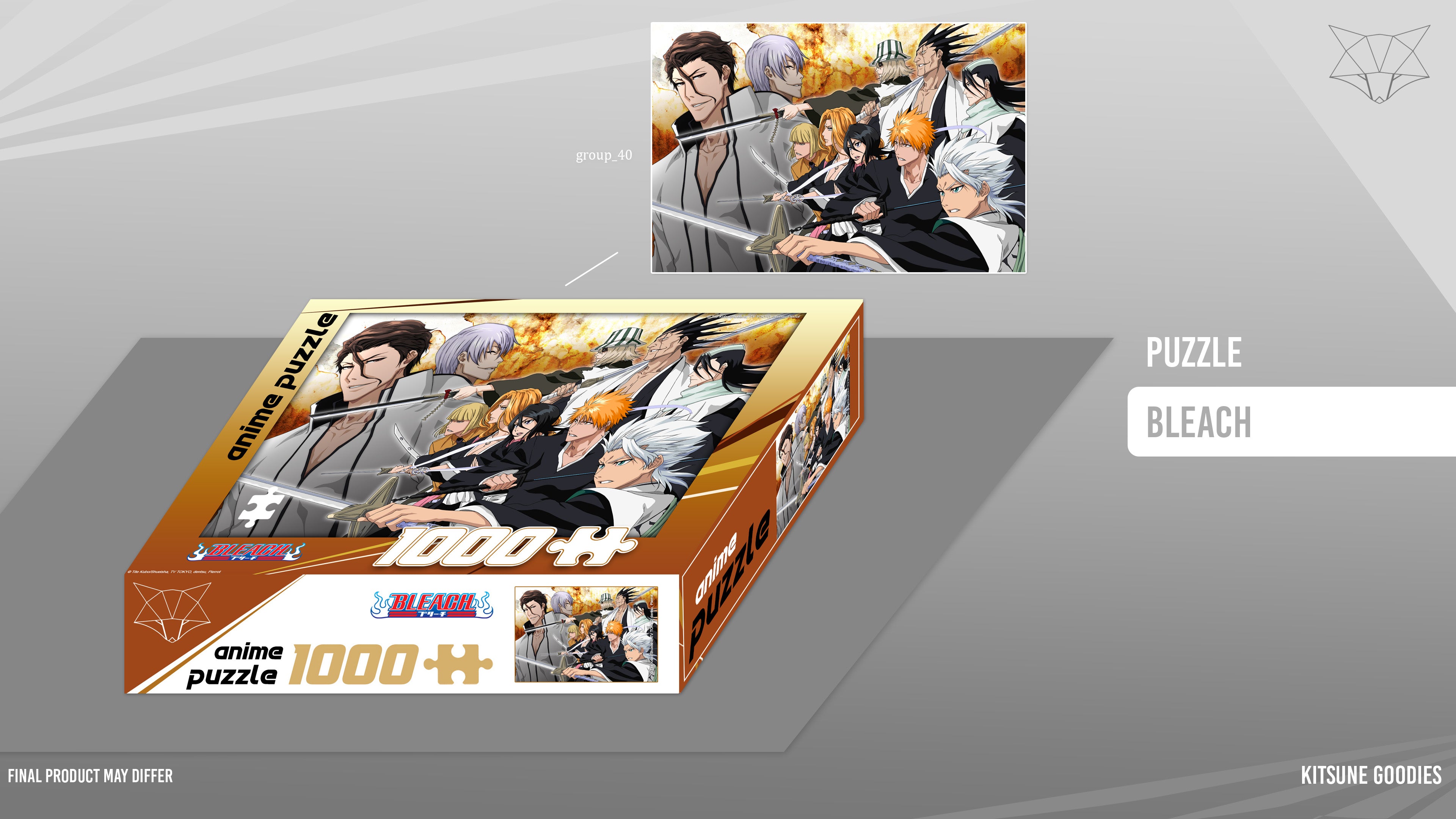 Anime Puzzle - Puzzle Bleach 01 - 1000 pcs