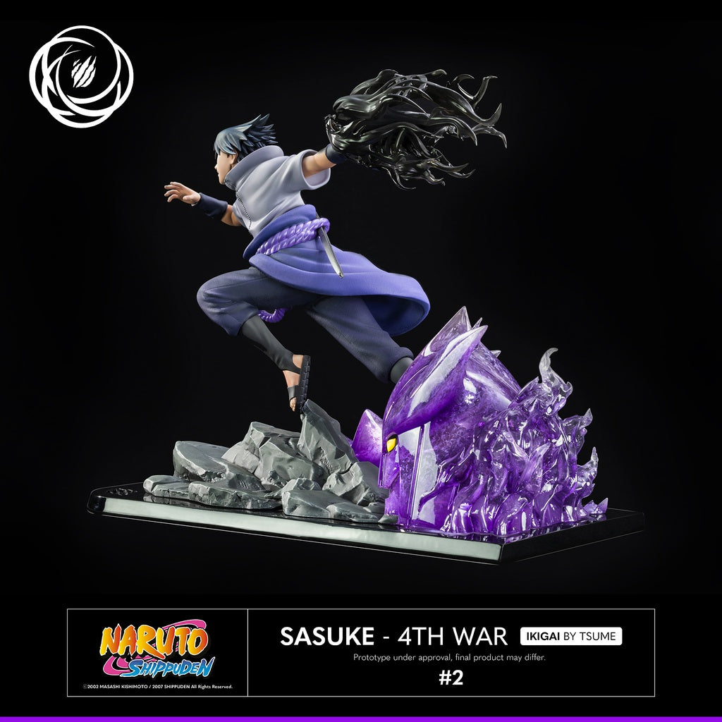 Naruto Shippuden - Statue IKIGAI Sasuke 4th War