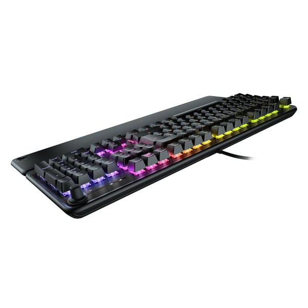 Roccat - Clavier de jeu mécanique Pyro avec éclairage RGB - Disposition QWERTZ Allemande