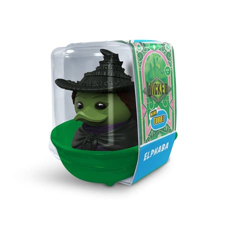 Numskull - Mini TUBBZ Canard de bain - Wicked - Elphaba Thropp (Édition baignoire) - 8cm