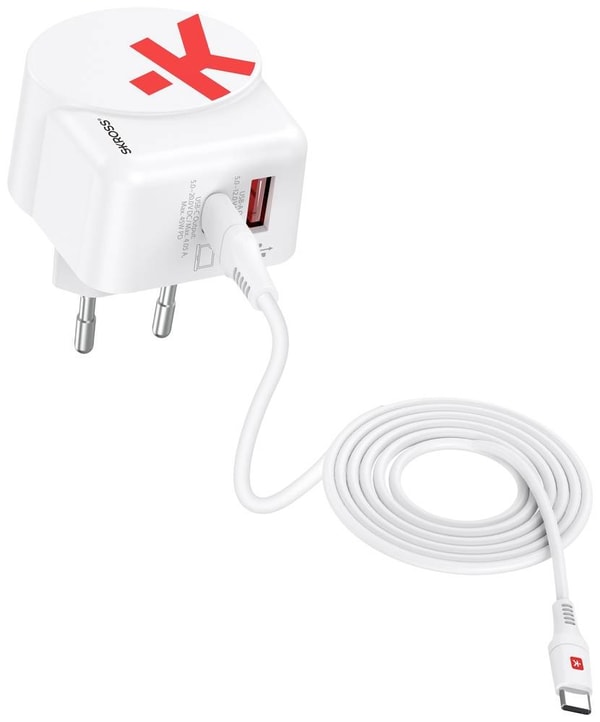 Skross - Charger USB AC65PD + Câble USB C