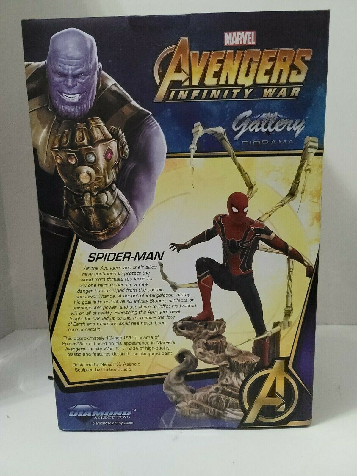 Diamond Select Toys - Marvel Gallery - Iron Spider-Man (Avengers: Infinity War) Statue 23cm