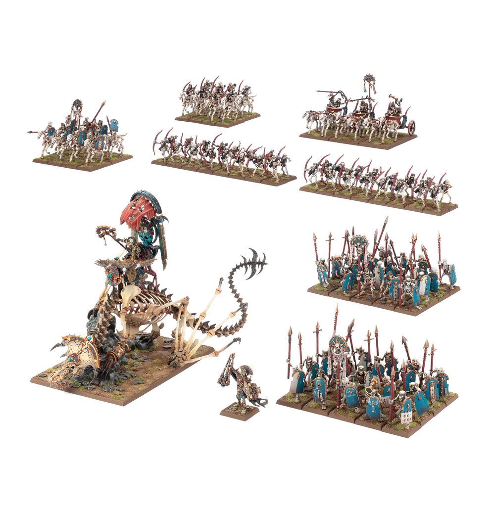 Warhammer: The Old World Core Set – Tomb Kings of Khemri Edition (Anglais)