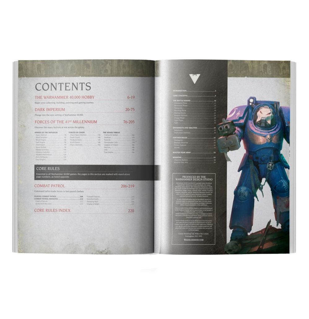 Warhammer 40,000 Core Book (Anglais)