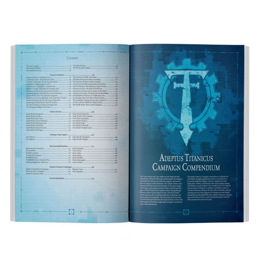 Adeptus Titanicus: Campaign Compendium (Anglais)