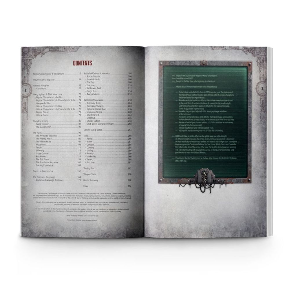 Necromunda: Core Rulebook (Anglais)