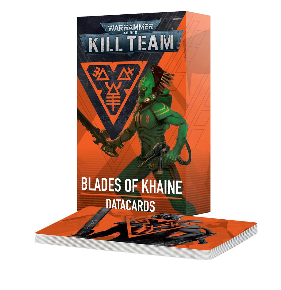 Kill Team: Blades of Khaine – Datacards (Anglais)