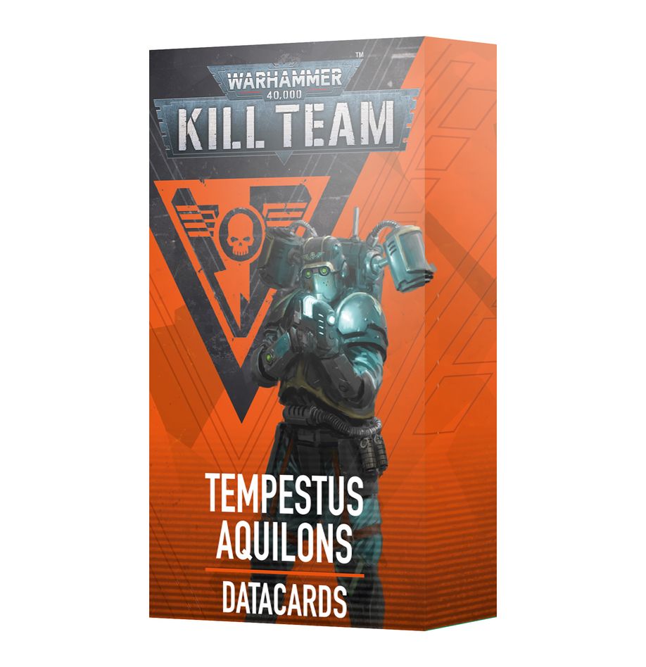 Kill Team: Tempestus Aquilons – Datacards  (Anglais)