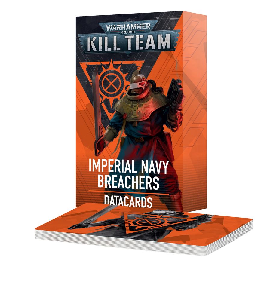 Kill Team: Imperial Navy Breachers – Datacards (Anglais)