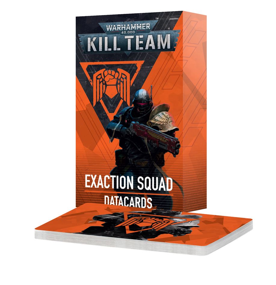 Kill Team: Exaction Squad – Datacards (Anglais)