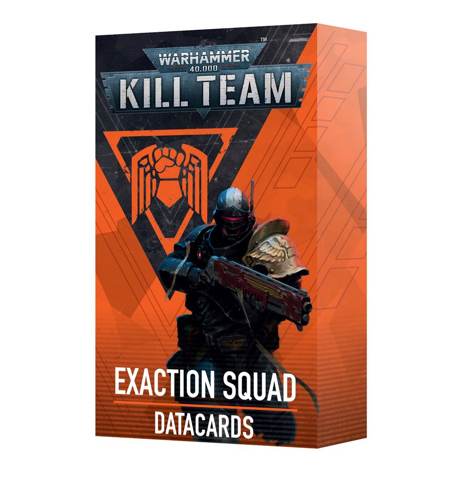 Kill Team: Exaction Squad – Datacards (Anglais)