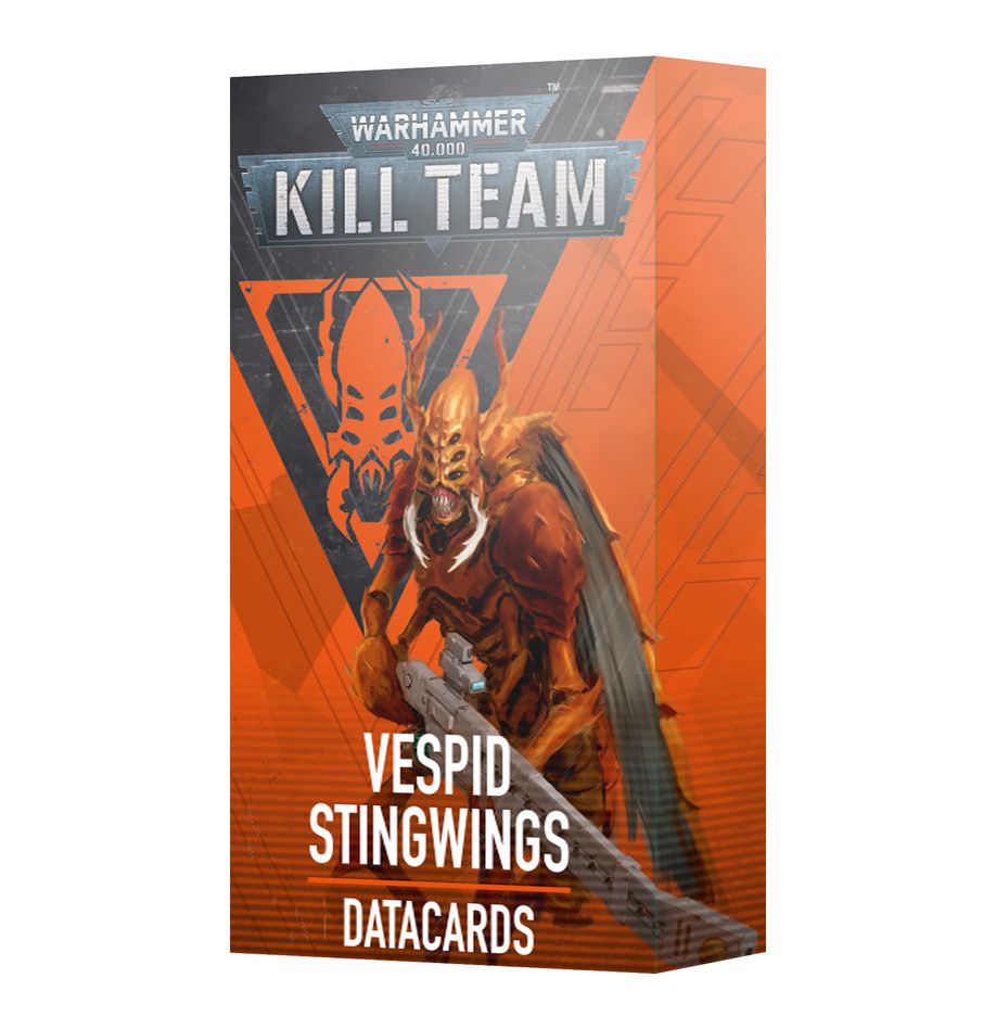 Kill Team: Vespid Stingwings – Datacards (Anglais)