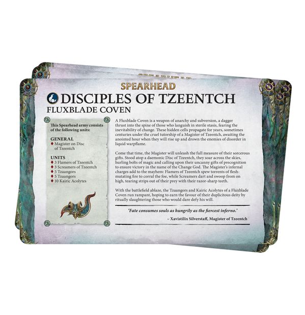 Faction Pack: Disciples of Tzeentch (Anglais)