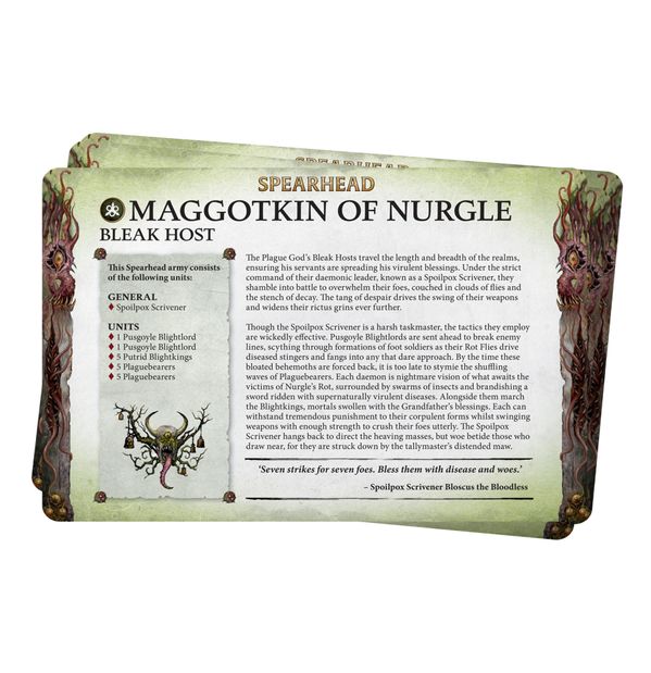 Faction Pack: Maggotkin of Nurgle (Anglais)