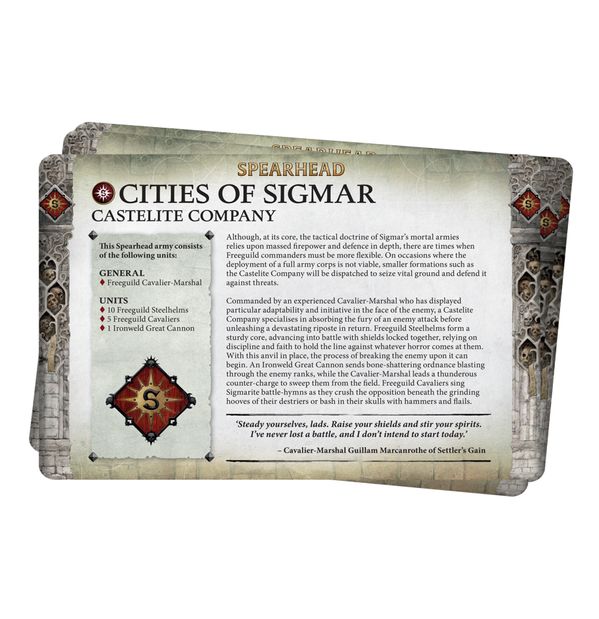 Faction Pack: Cities of Sigmar (Anglais)