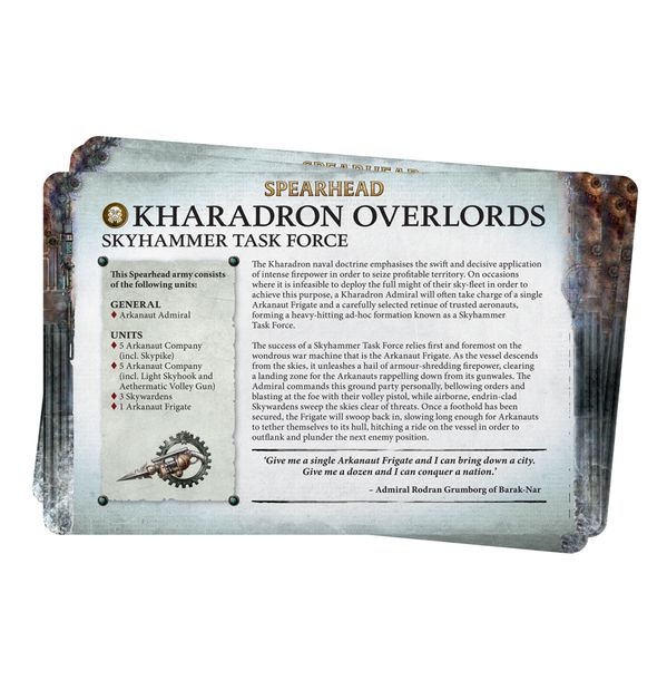 Faction Pack: Kharadron Overlords (Anglais)