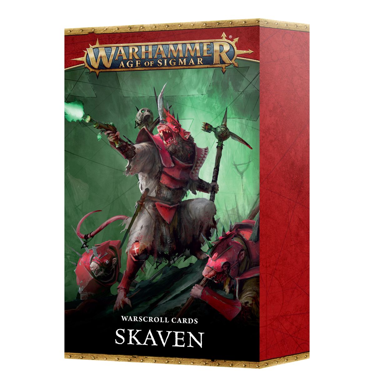 Warscroll Cards: Skaven (Anglais)