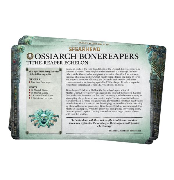 Faction Pack: Ossiarch Bonereapers (Anglais)