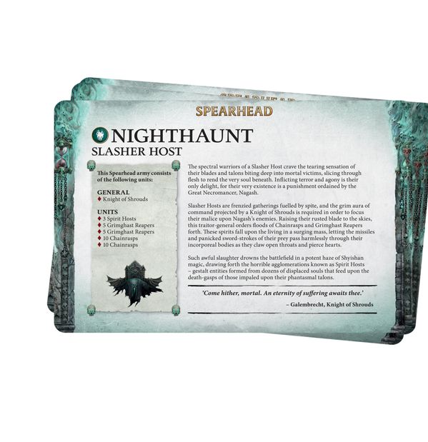 Faction Pack: Nighthaunt (Anglais)