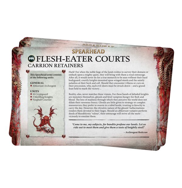 Faction Pack: Flesh-eater Courts (Anglais)