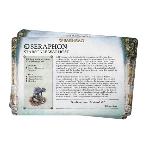 Faction Pack: Seraphon (Anglais)