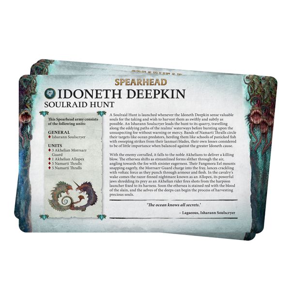 Faction Pack: Idoneth Deepkin (Anglais)