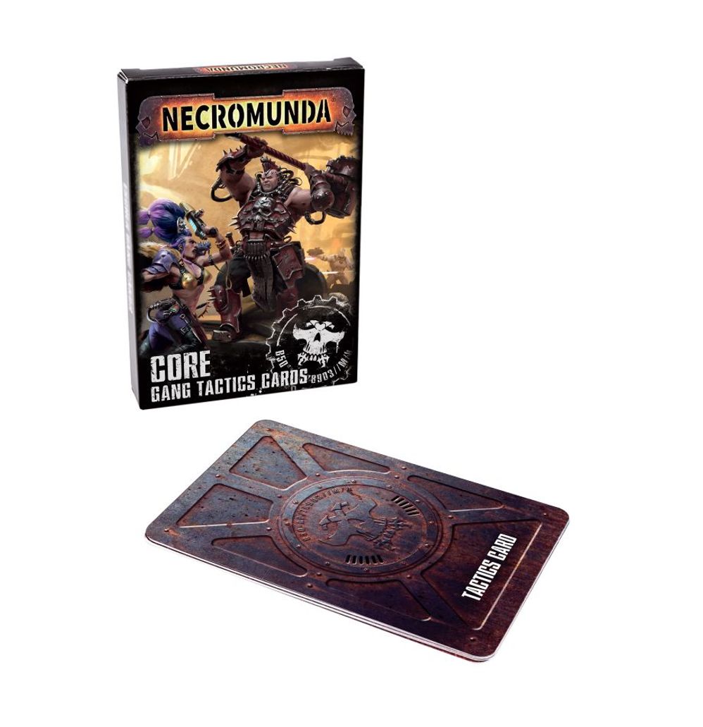 Necromunda: Core Gang Tactics Cards (Anglais)