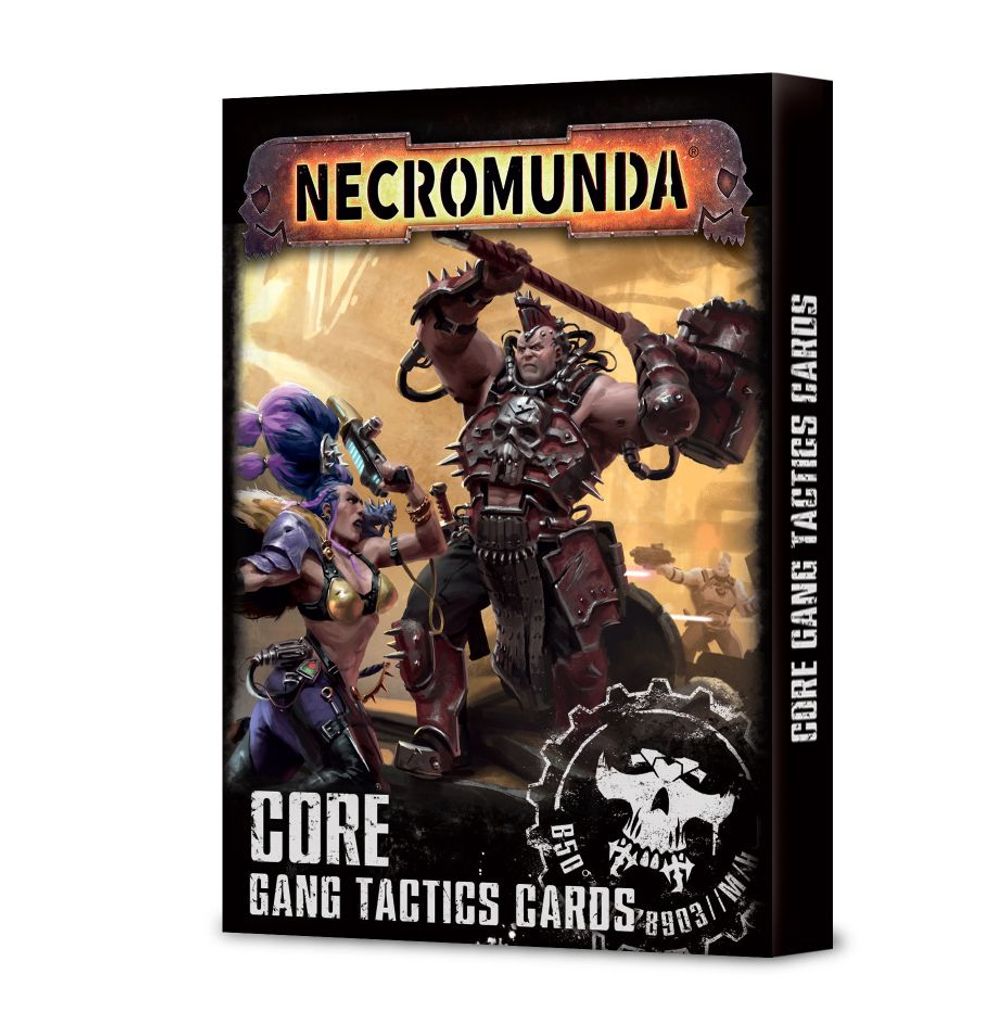 Necromunda: Core Gang Tactics Cards (Anglais)