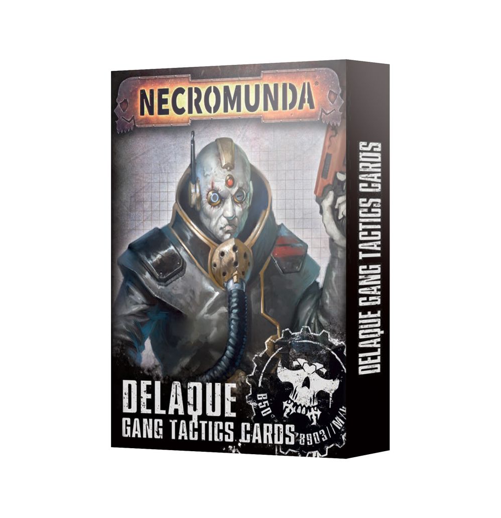 NECROMUNDA: DELAQUE GANG TACTICS CARDS