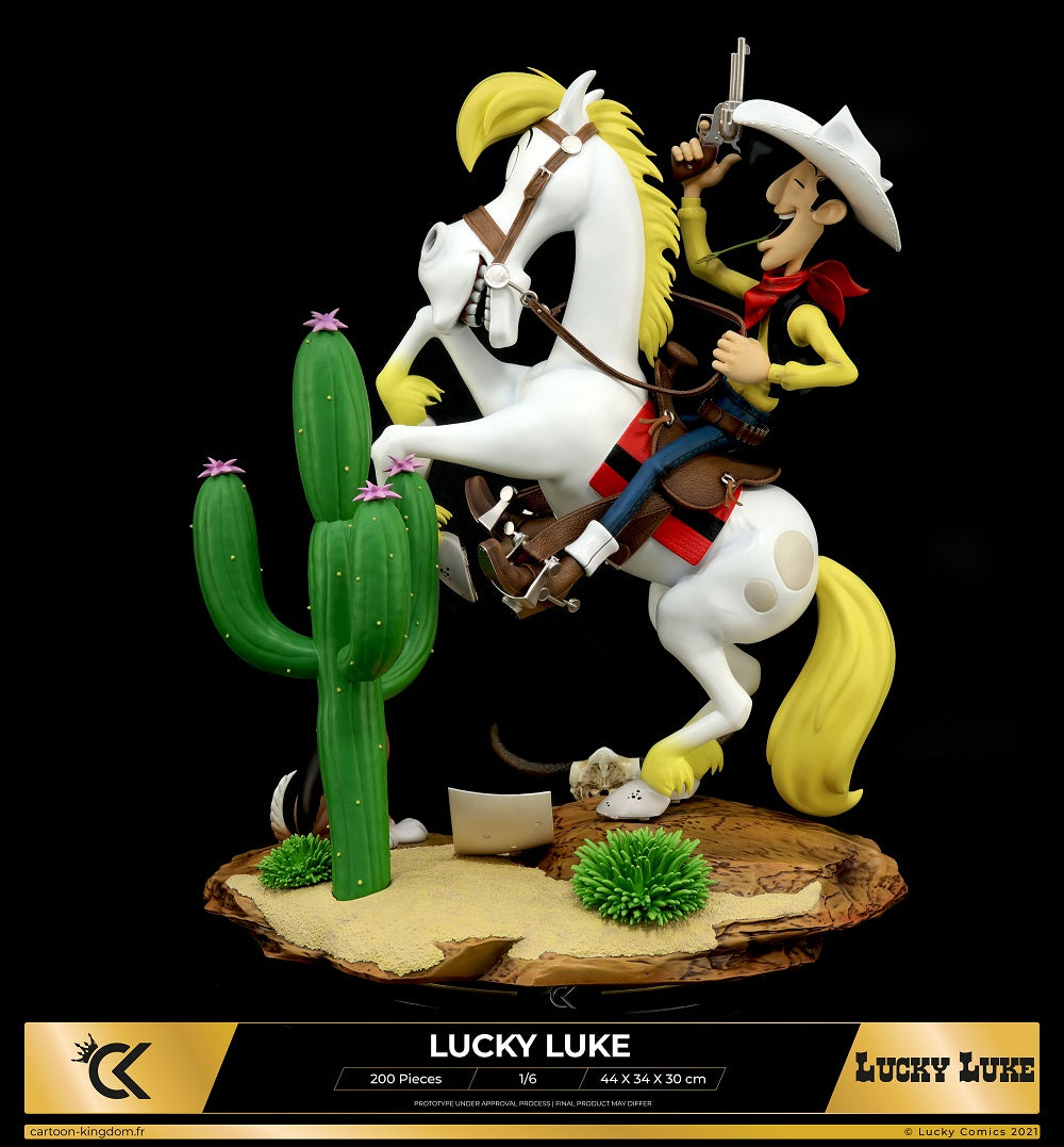 Cartoon Kingdom - 1:6 Statues - Lucky Luke Statue 44cm