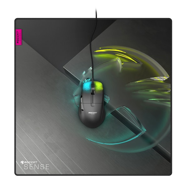 Roccat - Tapis de souris de jeu Icon SQ Carré