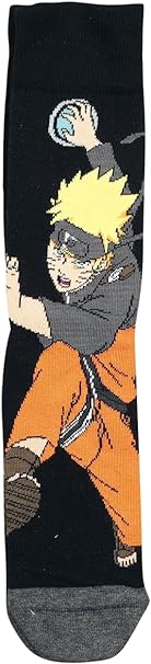 Naruto Shippuden - Pack de 3 paires de chaussettes pour homme Naruto (Taille 43-46)