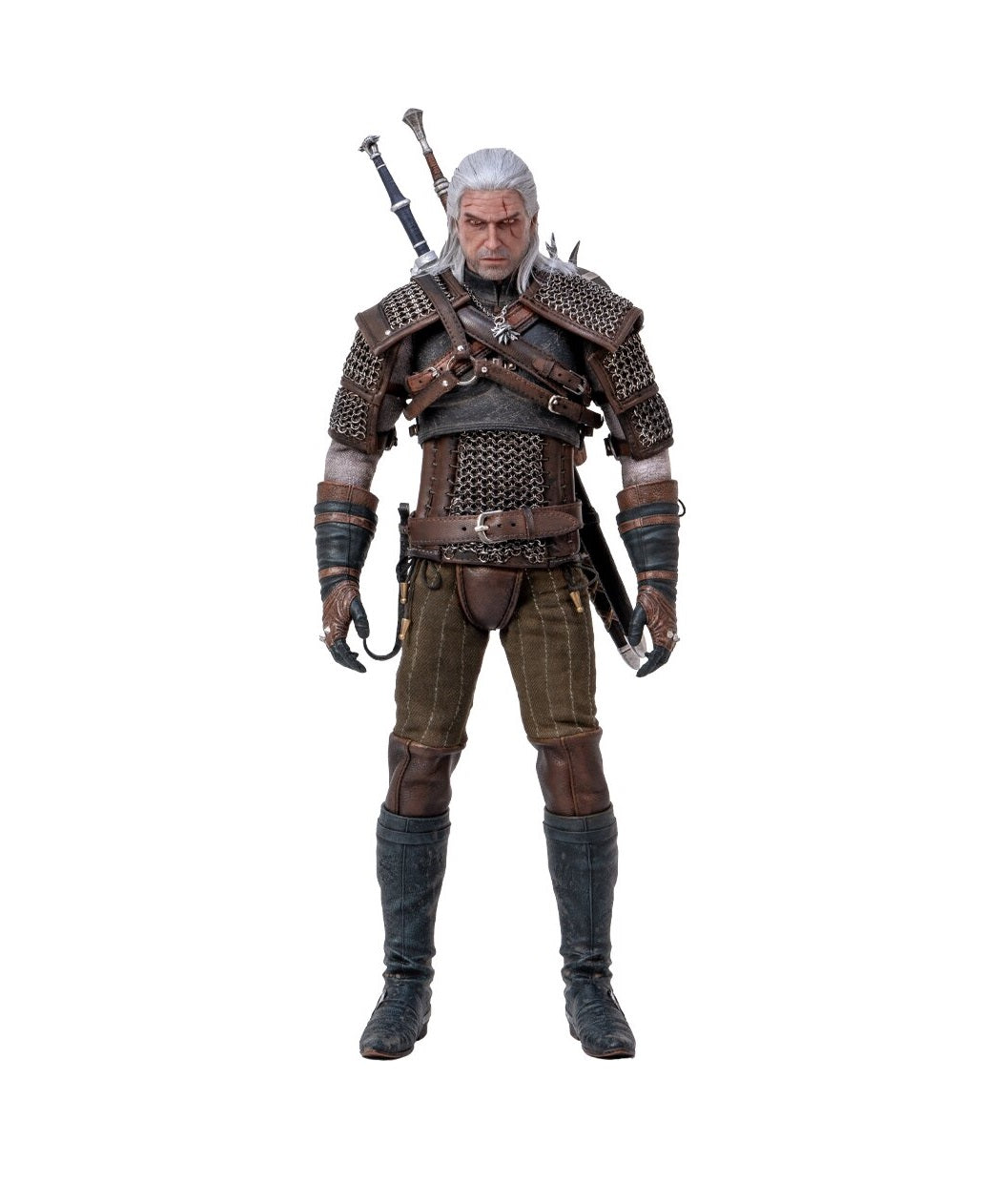 PureArts - 1:6 Articulated Figures - The Witcher 3 : Wild Hunt - Geralt de Riv Figurine 30cm