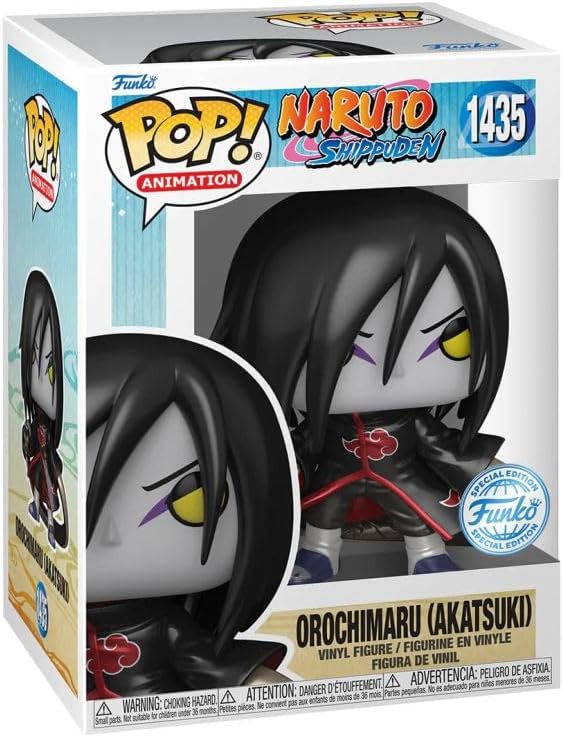 Funko Pop! Animation: Naruto Shippuden - Orochimaru (Akatsuki) (Metallic) - Special Edition