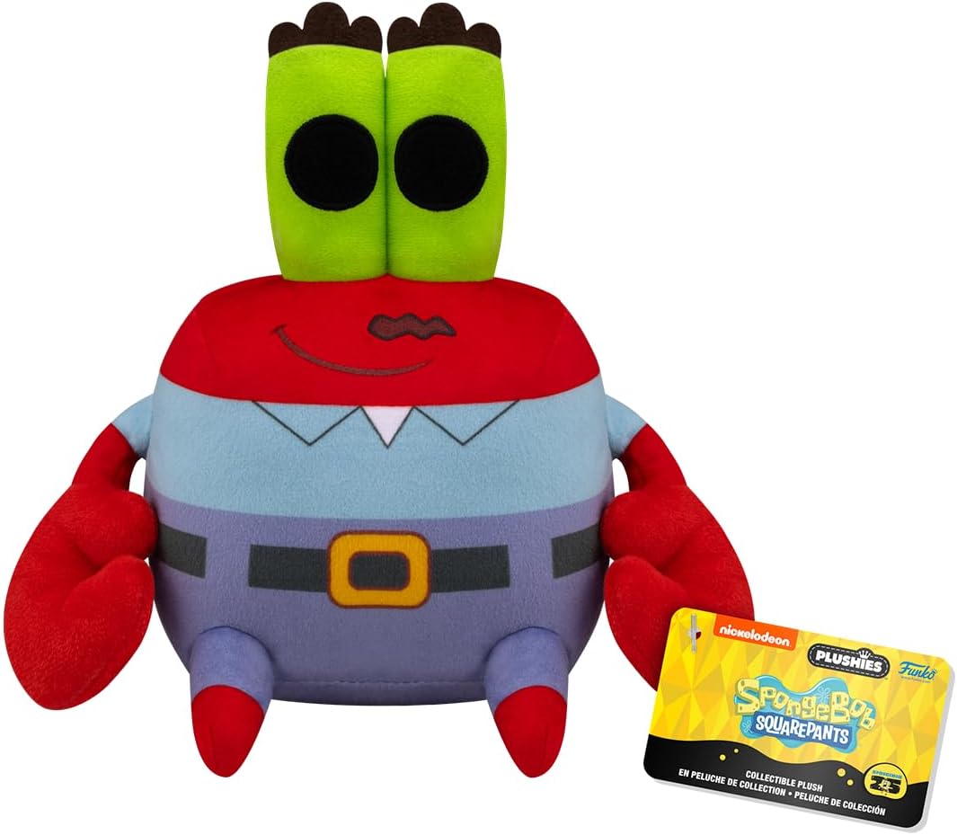 Funko Pop! Plush: SpongeBob SquarePants 25th Anniversary - Mr. Krabs 7"