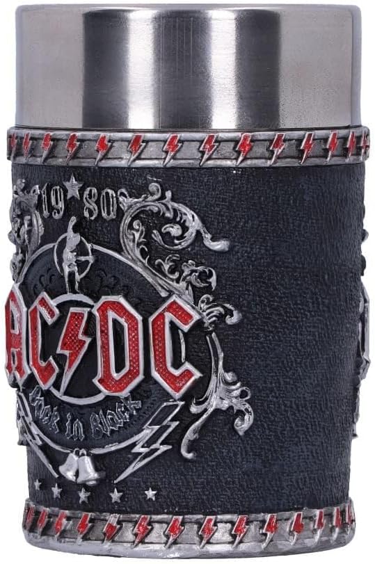 AC/DC - Verre à Shot Back in Black 8.5cm