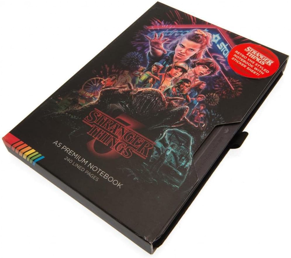 Stranger Things - Saison 3 Cahier Premium A5