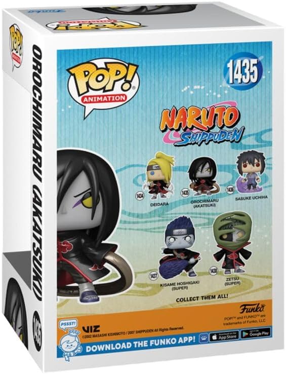 Funko Pop! Animation: Naruto Shippuden - Orochimaru (Akatsuki) (Metallic) - Special Edition