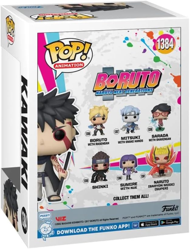 Funko Pop! Animation: Boruto: Naruto Next Generations - Kawaki (Glow in the Dark) - AAA Anime Exclusive