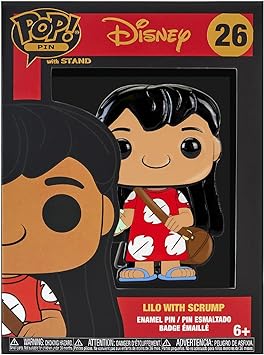 Funko Pop! Pin: Disney: Lilo and Stitch - Lilo with Scrump